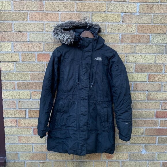 Vintage The North Face Parka Small Black - Picture 3 of 7